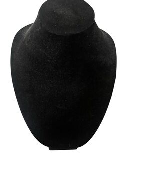 Black Velvet Necklace Display Bust - Women Jewelry Stand
